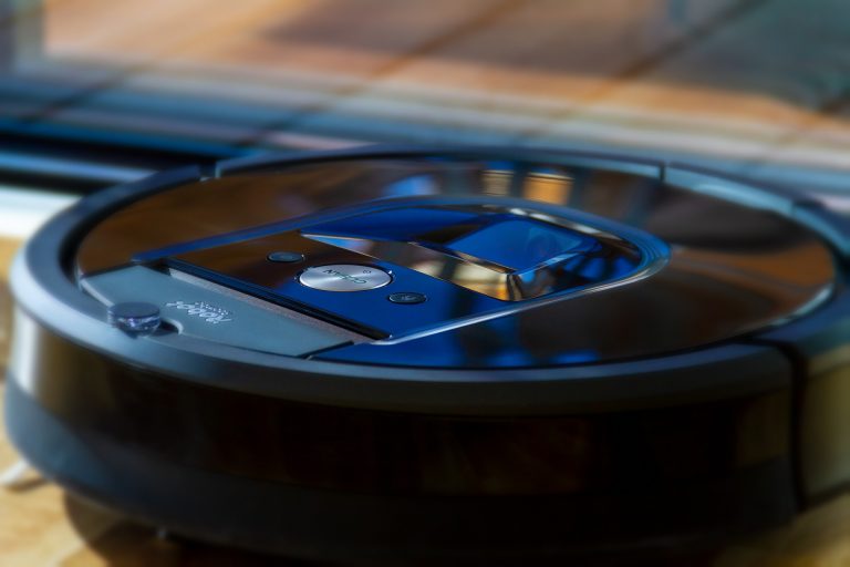 Robot Vacuum Cleaner up close
